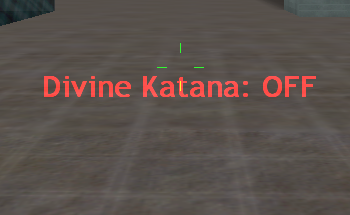 Divine Katana Off Extra Item Counter Strike